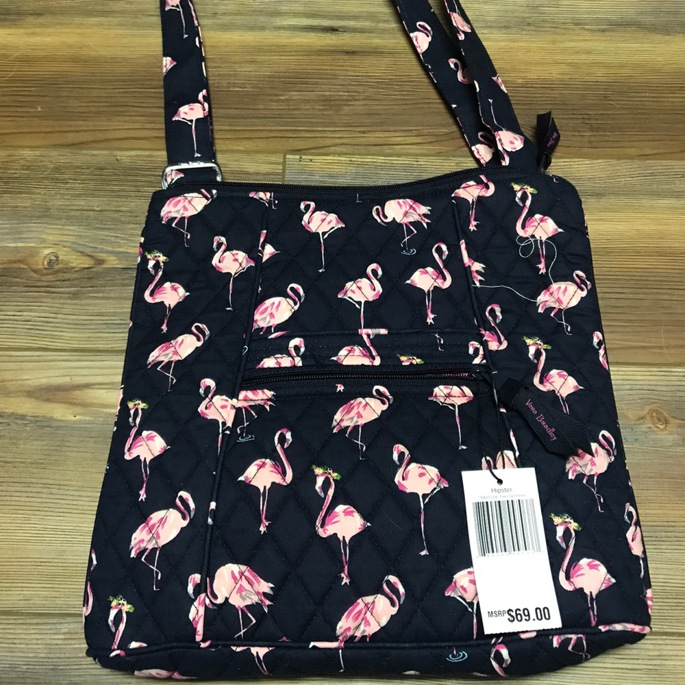 Verbal Bradley Flamingo Crossbody Purse